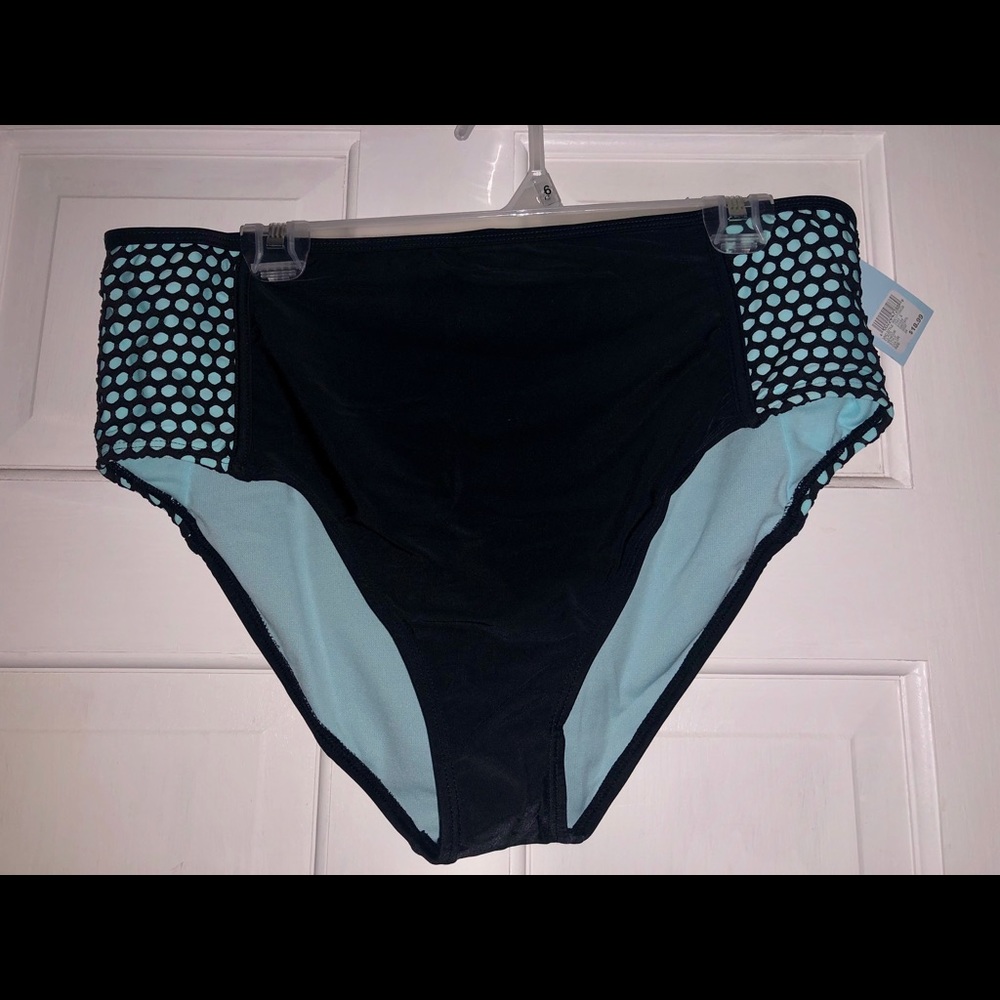 Rue bleu high waisted swim bottoms size 3x plus